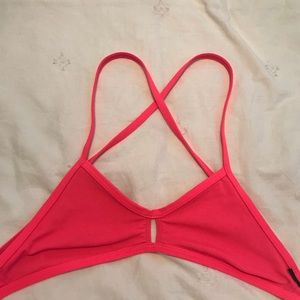 JOLYN hot pink bikini top sz S LIKE NEW CONDITION